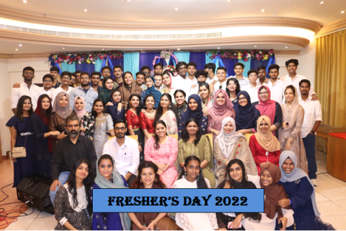 FRESHER'S DAY 2K22